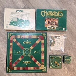 Vintage 1985 THE CHARADES party board game. Excellent condition.